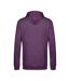 Sweat À Capuche Homme Violet B&C-2