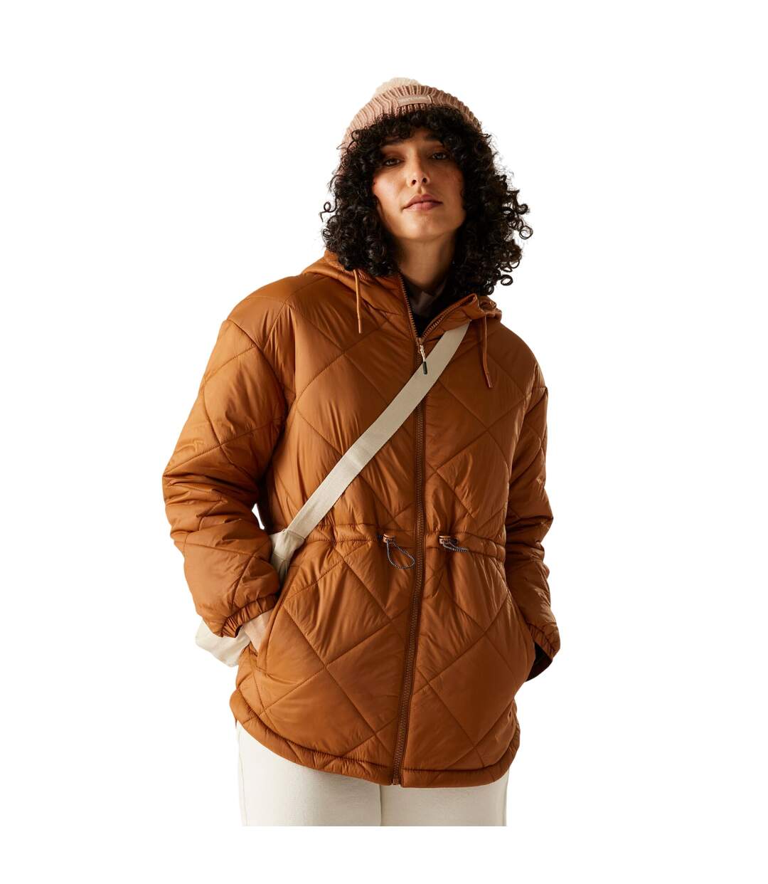 Doudoune Motif/style Matelassé Ivey Femme Marron Regatta-1