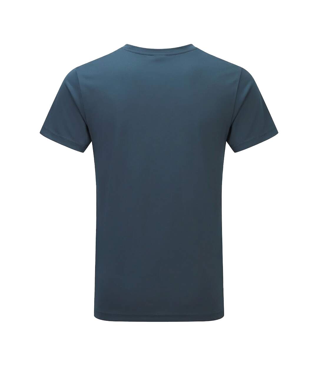 Mens Short Sleeve Lightweight Fitness T-shirt Blue Steel Tri Dri-2