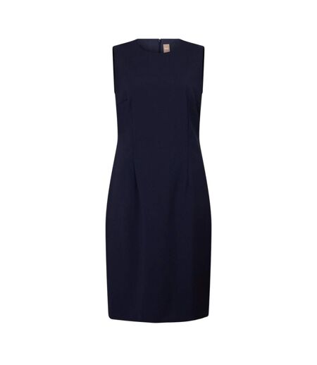 Robe Mi-longue Sans Manches Dirulah Femme Bleu Boss