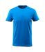 Mens Crossover Calais T-shirt Azure Blue Mascot-1