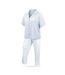 OZABI Pyjama Femme Long Boutonné Dentelle Tissu Ultra Léger-1