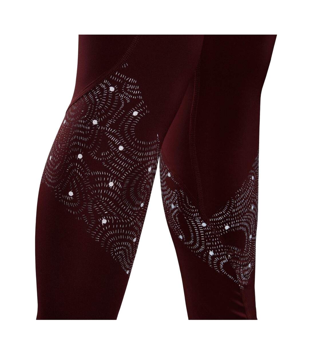 Legging Motif/style Réfléchissant Own The Run Femme Rouge Adidas-3