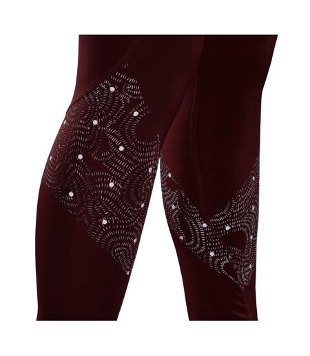 Legging Motif/style Réfléchissant Own The Run Femme Rouge Adidas