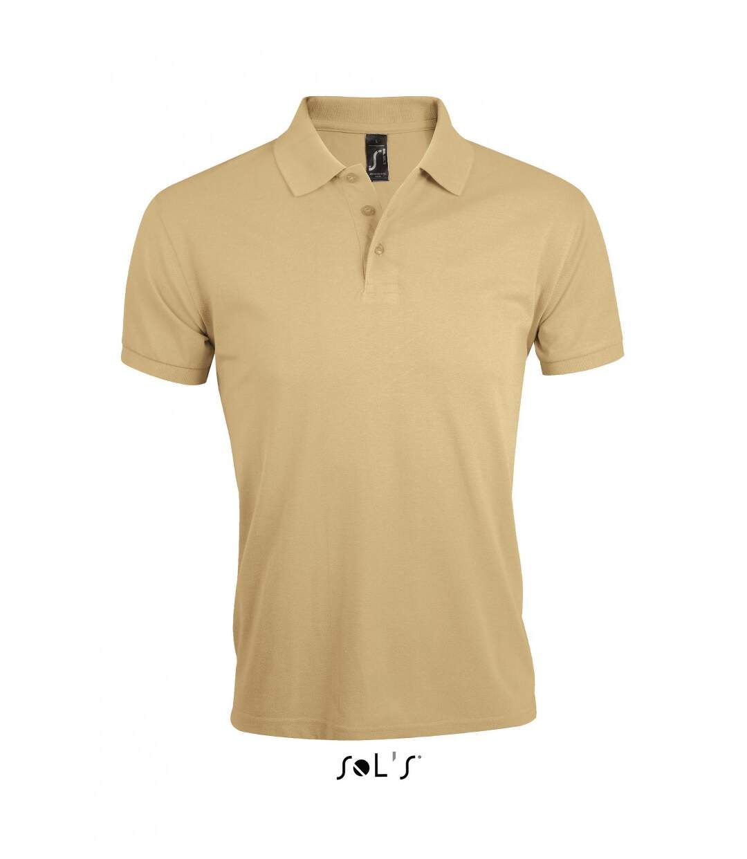 Polo homme polycoton - 00571 - beige sable