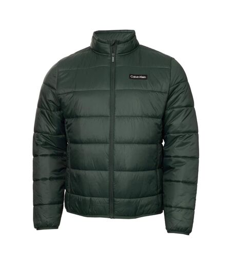 Mens Performance Lightweight Puffer Jacket Evergreen Calvin Klein