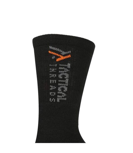 Regatta Mens Tactical Threads Socks 3 Pack (Black) - UTRG3571