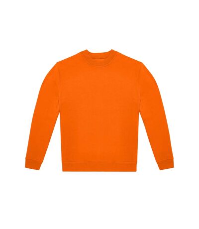 Unisex adult id.332 crew neck sweatshirt orange B&C
