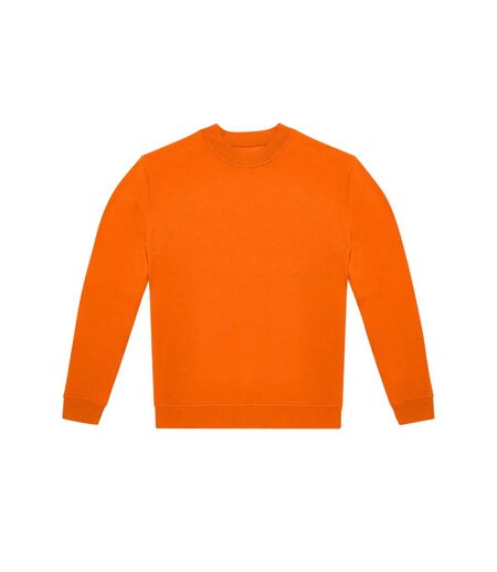 Unisex adult id.332 crew neck sweatshirt orange B&C