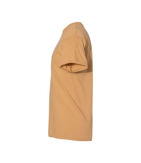 T-shirt Manches Courtes Homme Vieux Or Gildan