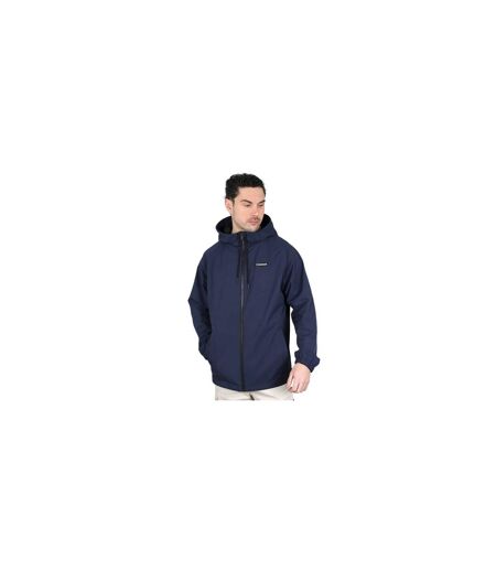 Veste À Capuche Homme Bleu Marine Lambretta