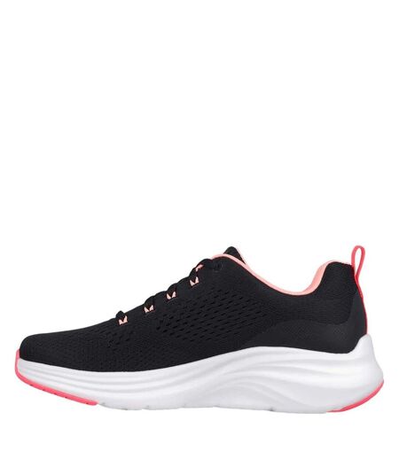 Womens/ladies fresh trend vapor foam trainers black/pink Skechers