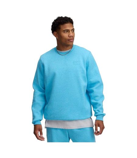 Mens Icon Crew Neck Sweatshirt Blue Under Armour