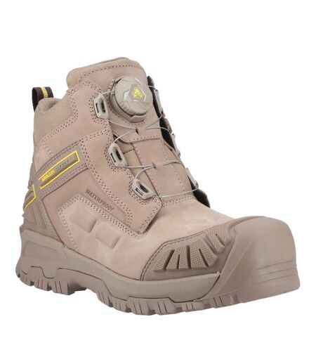 Bottines De Sécurité Demolition Homme Beige Gris Amblers