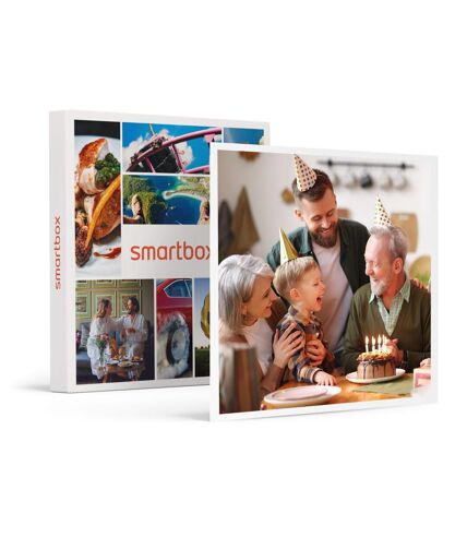 Carte cadeau joyeux anniversaire - 20 € - SMARTBOX - Coffret Cadeau Multi-thèmes