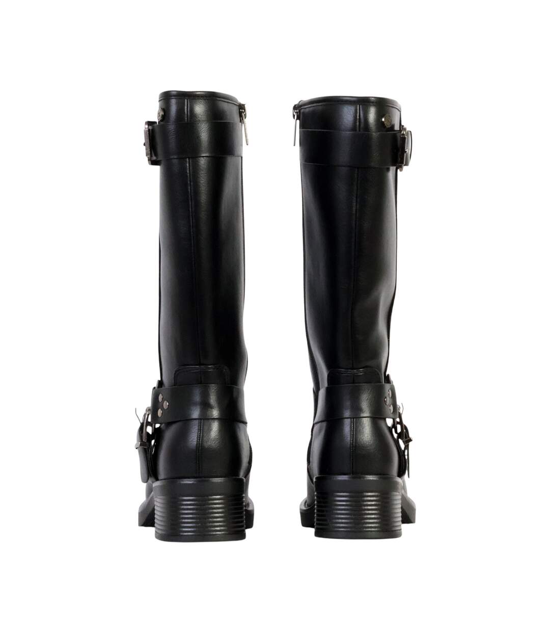 Bottes à Talon à Zip Xti-4