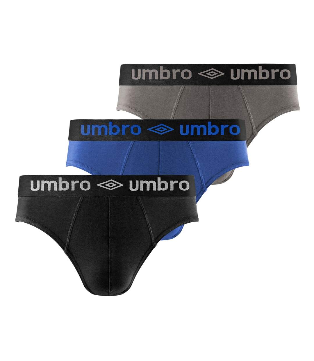 Lot de 3 slips homme Uni Umbro-1
