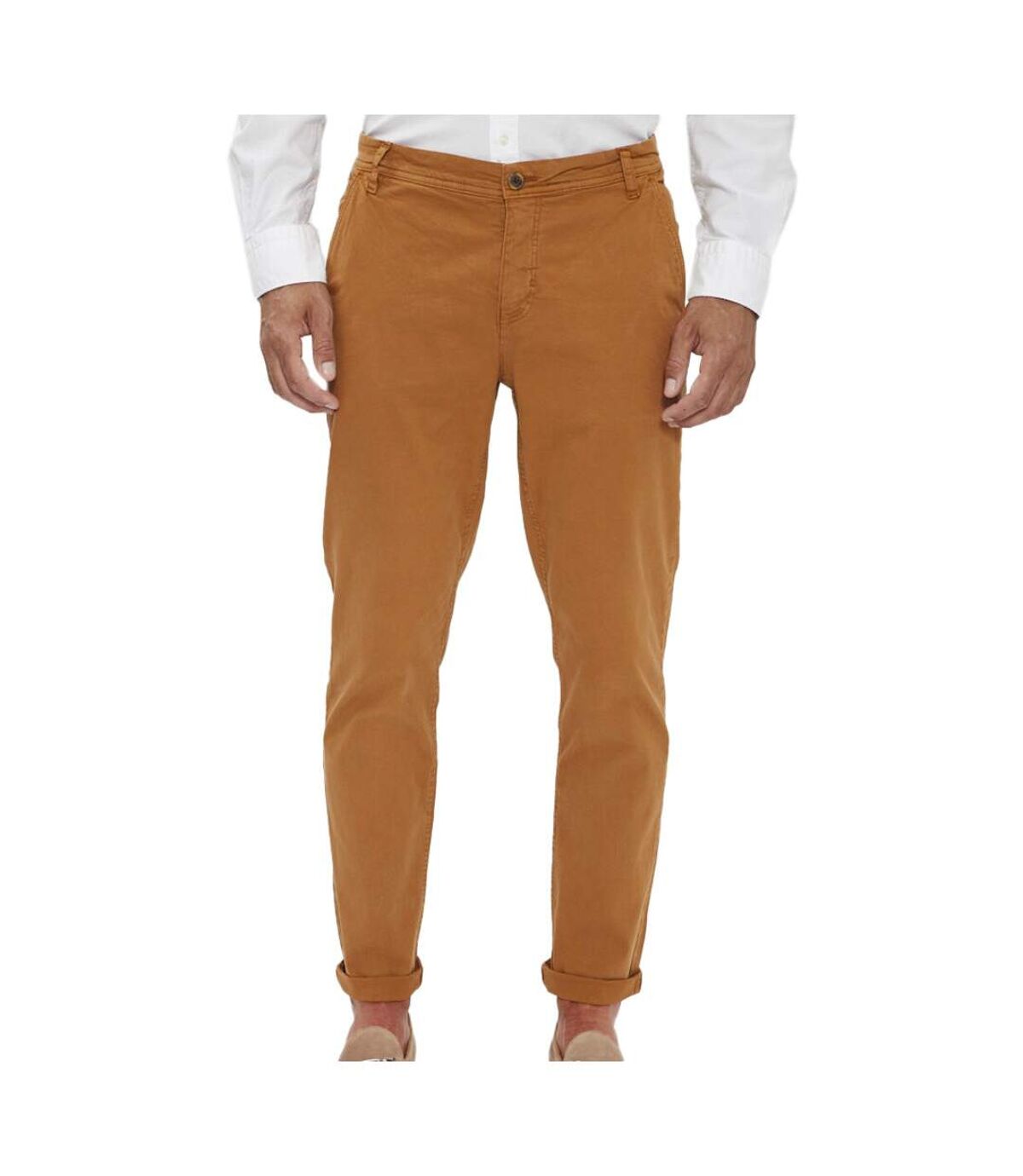 Chino Marron Homme Paname Brothers Costa