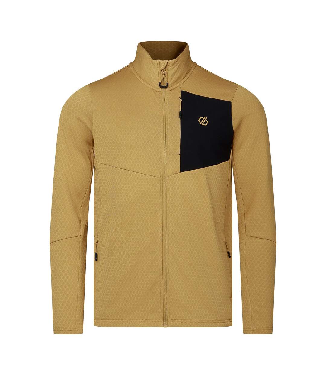 Veste De Sport Extensible À Col Montant Venture Homme Jaune Sombre Dare 2B-2