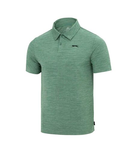 Polo Homme Vert Sombre Slazenger