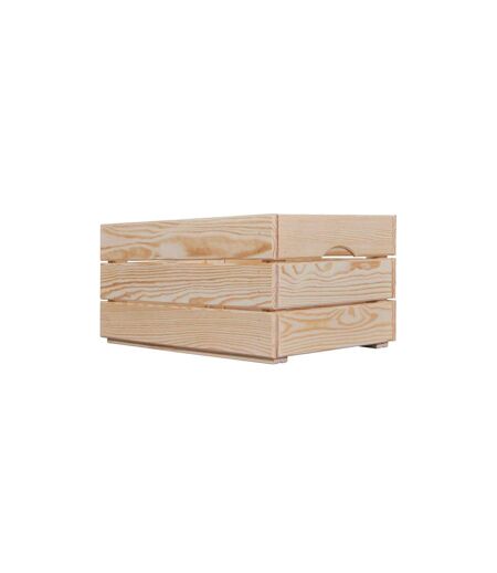 Cagette en Bois Silver 51cm Naturel