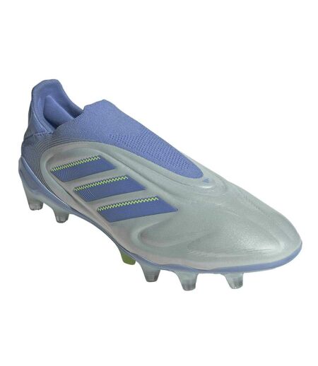 Mens Copa Pure Iii Elite Leather Firm Ground Football Boots Blue Lemon Adidas