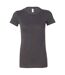 Bella The Favourite Tee T-shirt À Manches Courtes Femme Gris Foncé Bella + Canvas-1