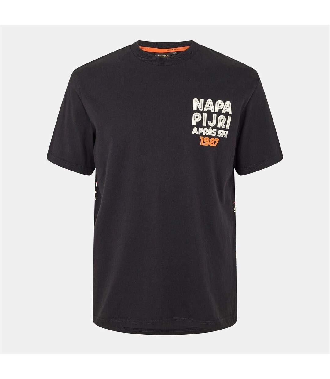 T-shirt Fiemme Homme Noir Napapijri-1