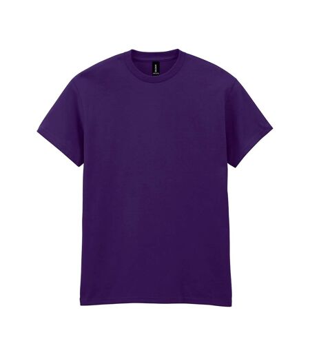 Adults Unisex Heavy Cotton T Shirt Fan Dark Purple Gildan