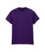 Adults Unisex Heavy Cotton T Shirt Fan Dark Purple Gildan-1