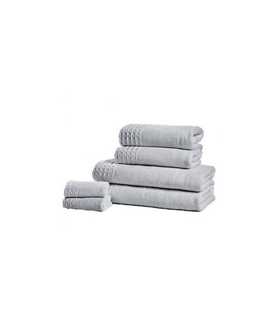 Pack of 6  Retreat towel set  one size white Bedding & Beyond