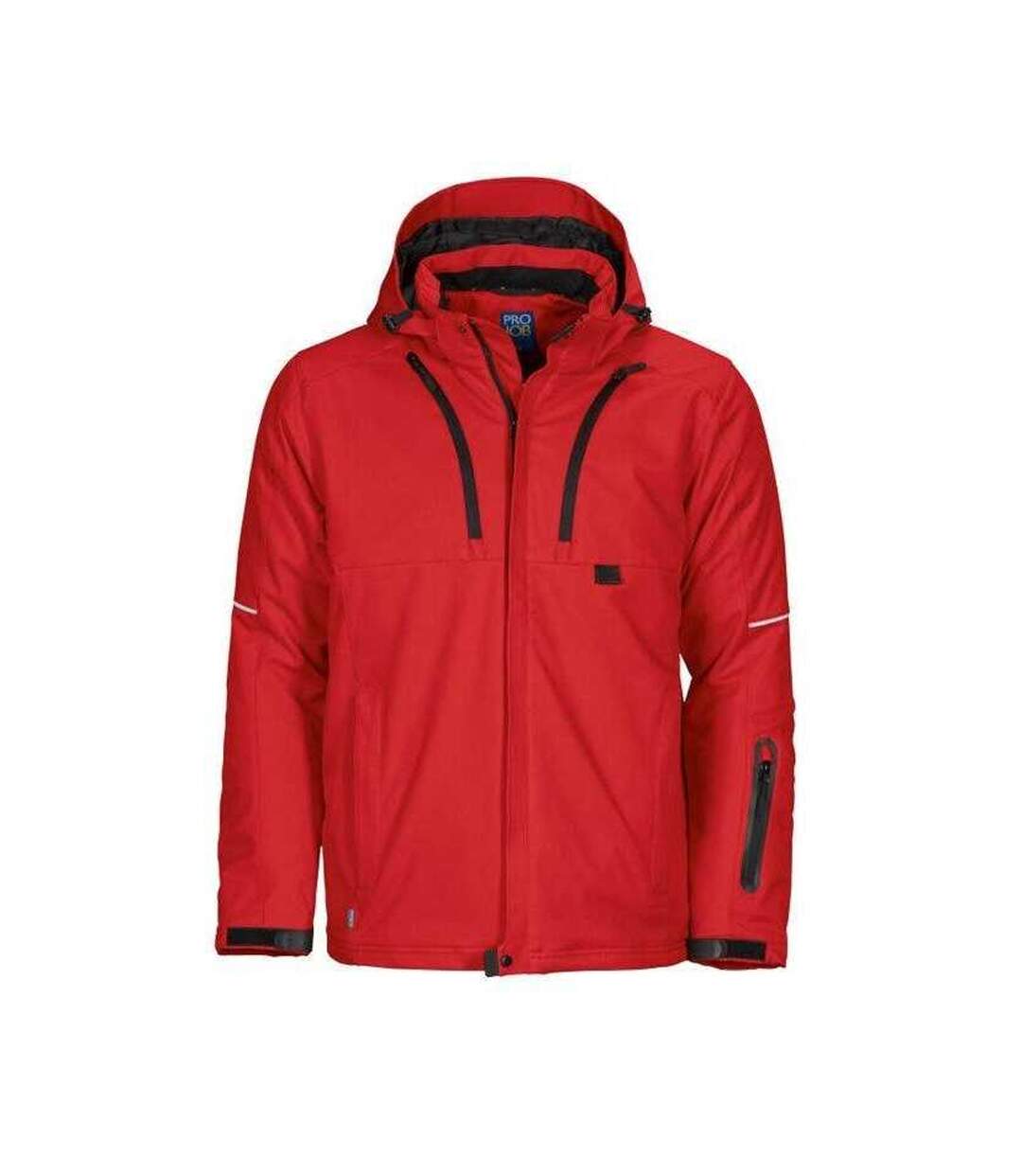 Doudoune Matelassée Homme Rouge Projob-1