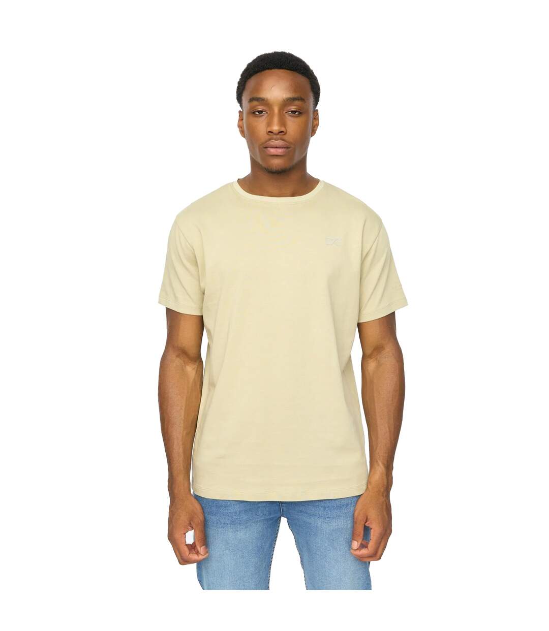 Mens Trimlines Heavyweight T-shirt Light Sage Duck And Cover-2