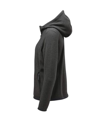 Stormtech Womens/Ladies Medusa Fleece Full Zip Hoodie (Charcoal) - UTRW9878