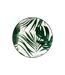 Lot de 6 Assiettes Creuses Palme 20cm Vert-1