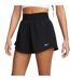Womens/ladies Pro 2 In 1 Running Shorts Black Nike-1