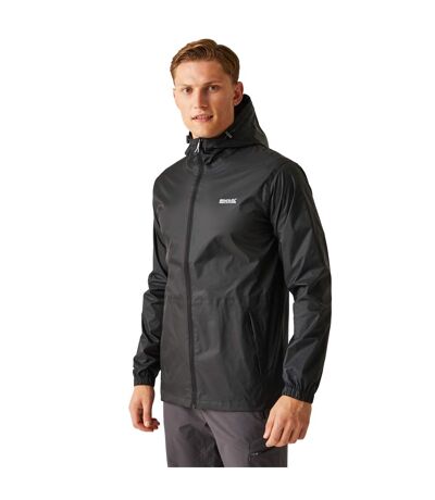 Regatta Mens Pack It III Waterproof Jacket (Black) - UTRG3512