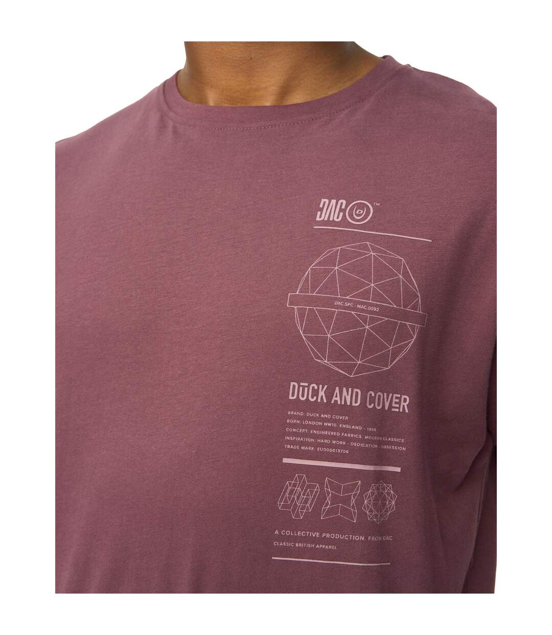 T-shirt Ashland Homme Rhum Raisin Duck And Cover-4
