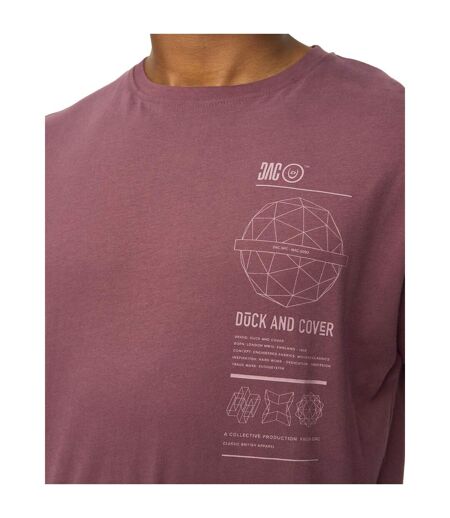 T-shirt Ashland Homme Rhum Raisin Duck And Cover