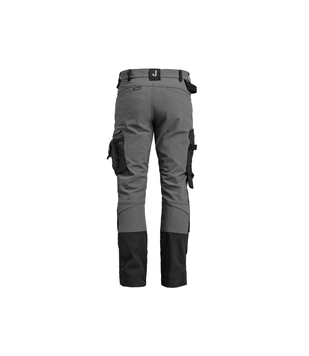 Pantalon Craftsman Homme Gris Foncé Noir Jobman-1
