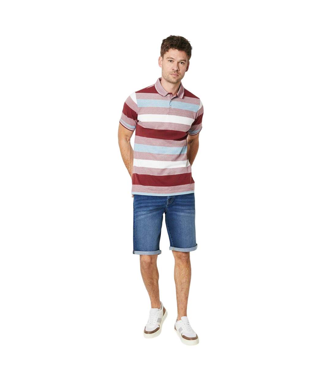 Short homme bleu foncé Maine