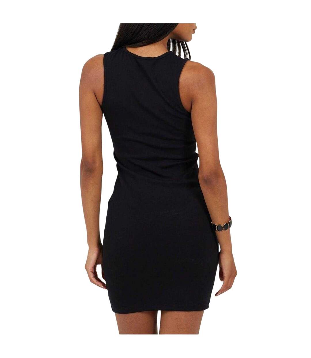 Robe Courte Sans Manches Femme Noir Brave Soul-3