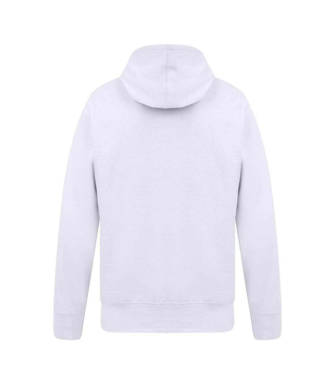 Mens Premium Ringspun Cotton Hoodie White Casual Classics-2
