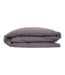 Housse de Couette Lin Adorable 260x240cm Gris Ardoise-2
