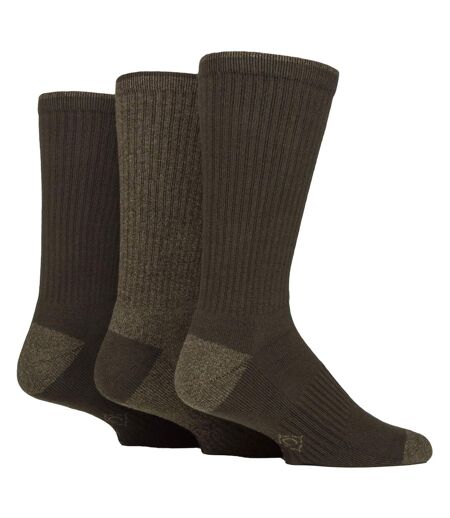 3 Pairs Mens Water Repellent Midweight Outdoor Socks for Hiking & Walking