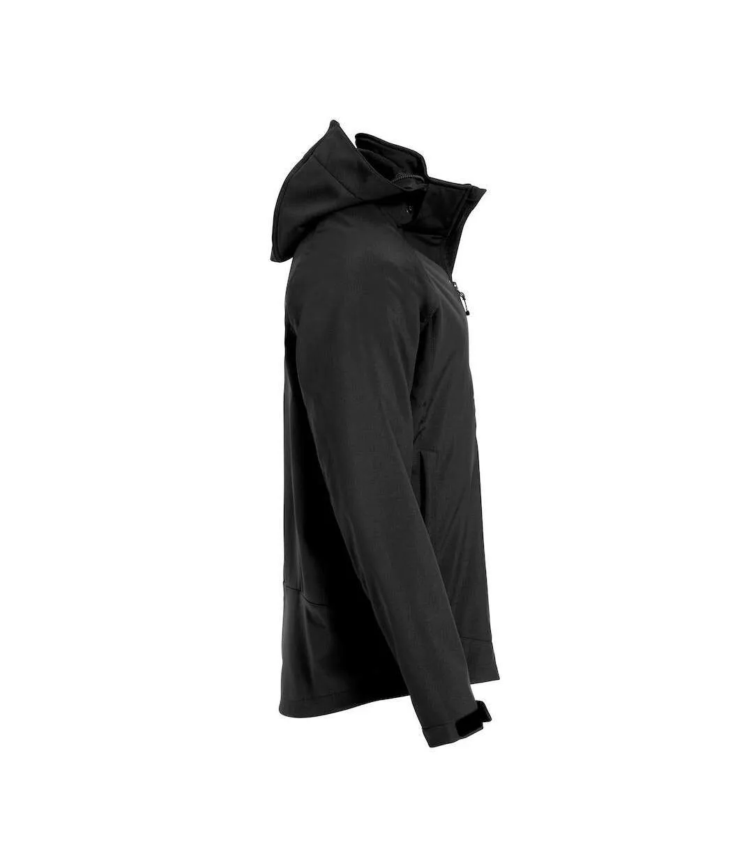 Mens Milford Soft Shell Jacket Black Clique-4