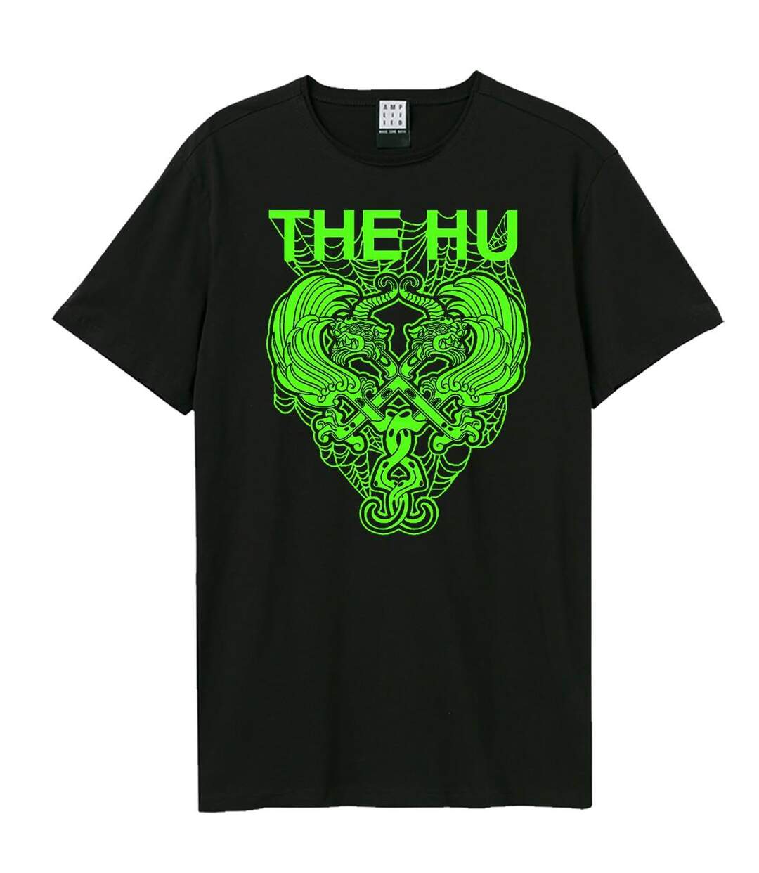 T-shirt Style The Hu Halloween Adulte Noir Amplified-1
