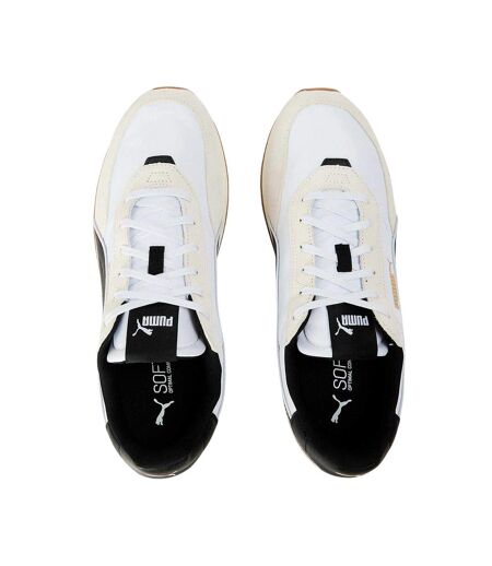 Mens St Miler Trainers White Black Puma