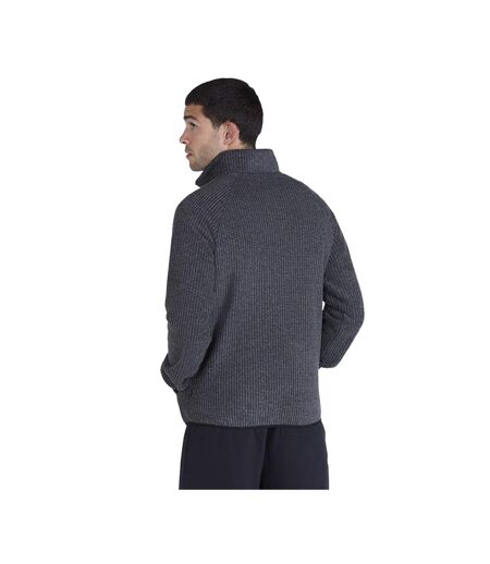 Pull Manches Raglan Motif/style Texturé Homme Charbon Mountain Warehouse