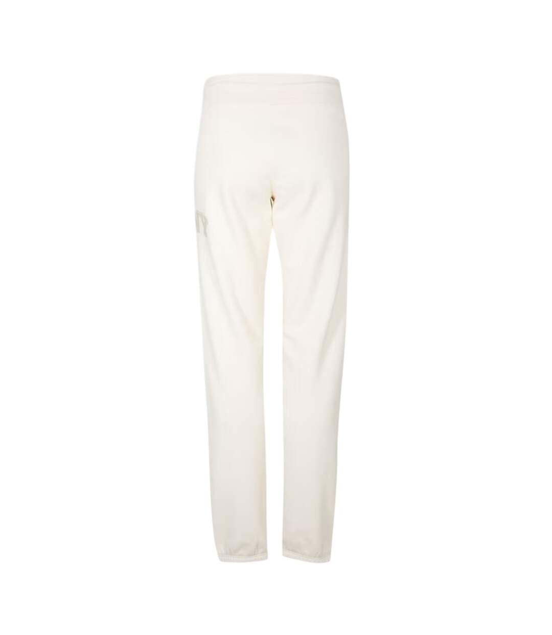 Womens/ladies Logo Ribbed Cuff Joggers Pebble DKNY-2